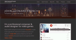 Desktop Screenshot of johnleonardfrench.com
