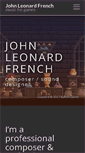 Mobile Screenshot of johnleonardfrench.com